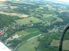 Auffreville vu du ciel